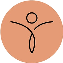 Hier sieht man ein Yoga Symbol in Form eines Menschen - BleibFit24