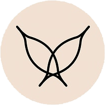 Yoga Symbol - 2 sich kreuzende Ovale Kreise - BleibFit24