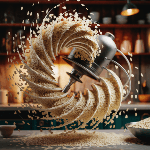 Das Superfood Hafer wird zerkleinert