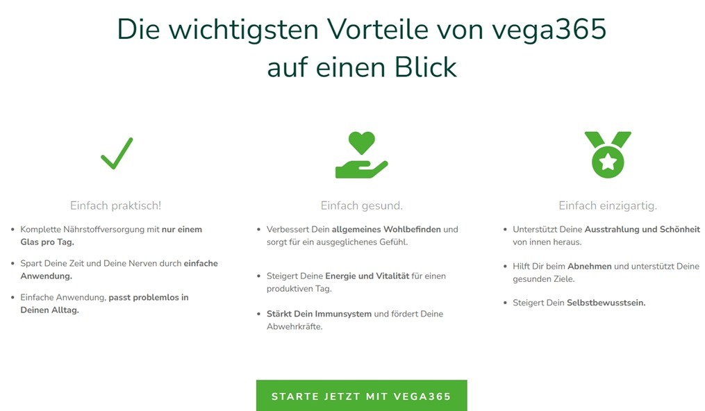 Youtric vega365 - Alle wichtigen Vorteile auf einen Blick