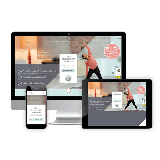 Hatha Yoga online lernen - zertifiziert und Kostenübernahme durch Krankenkassen