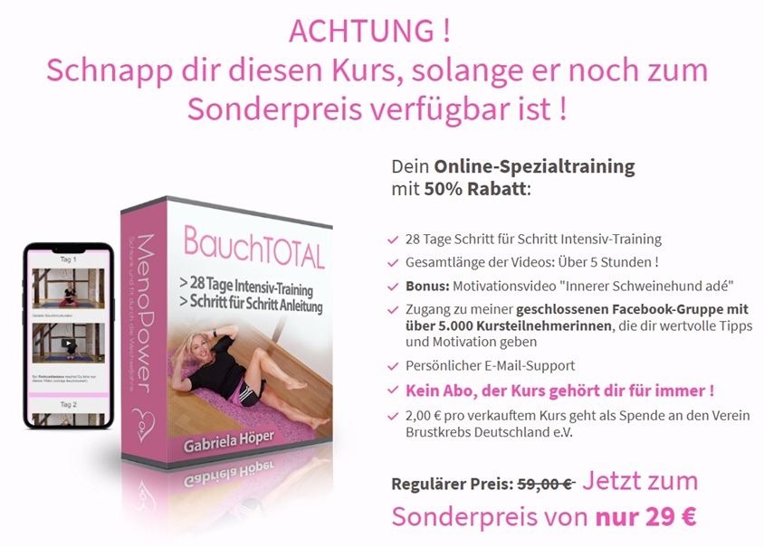 Bikinifigur 2025- Abnehmen Kurs zum Sonderpreis