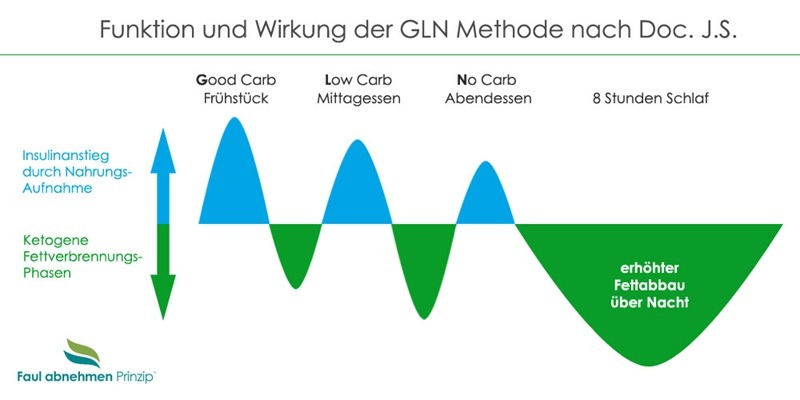 Abnehmen ohne Sport - Die GLN Methode