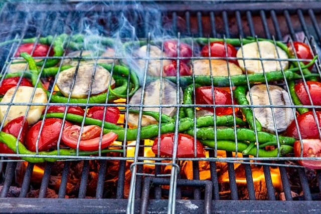 Gesund grillen – Leckerer Fisch mit ganz viel Gemüse