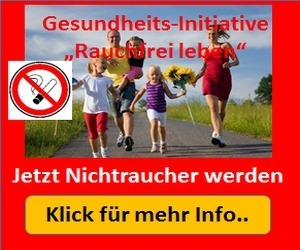 Rauchen aufhören mit der Gesundheitsinitiative Rauchfrei leben