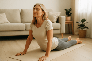 Rückentraining zuhause ab 40