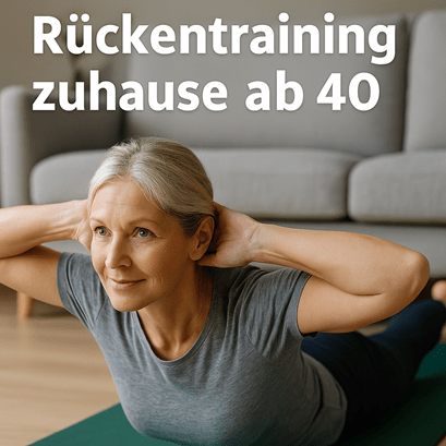 Rückentraining zuhause ab 40 - endlich schmerzfrei